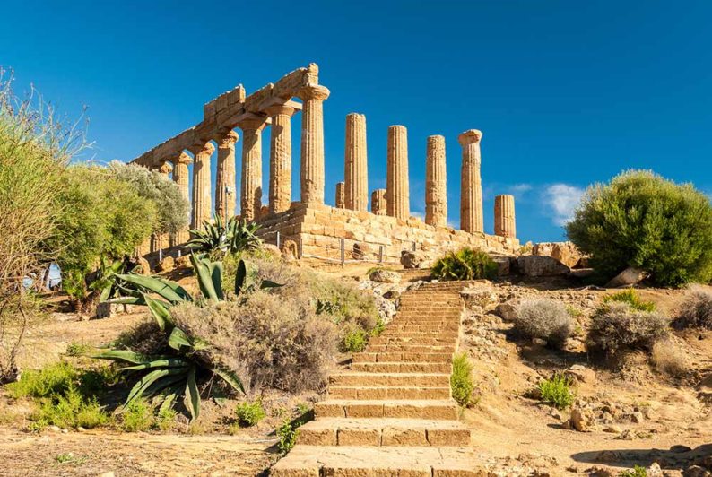 Absolute Italy - Customizing Italian Travel - Temple of Juno; Valley of the Temples of Agrigento
