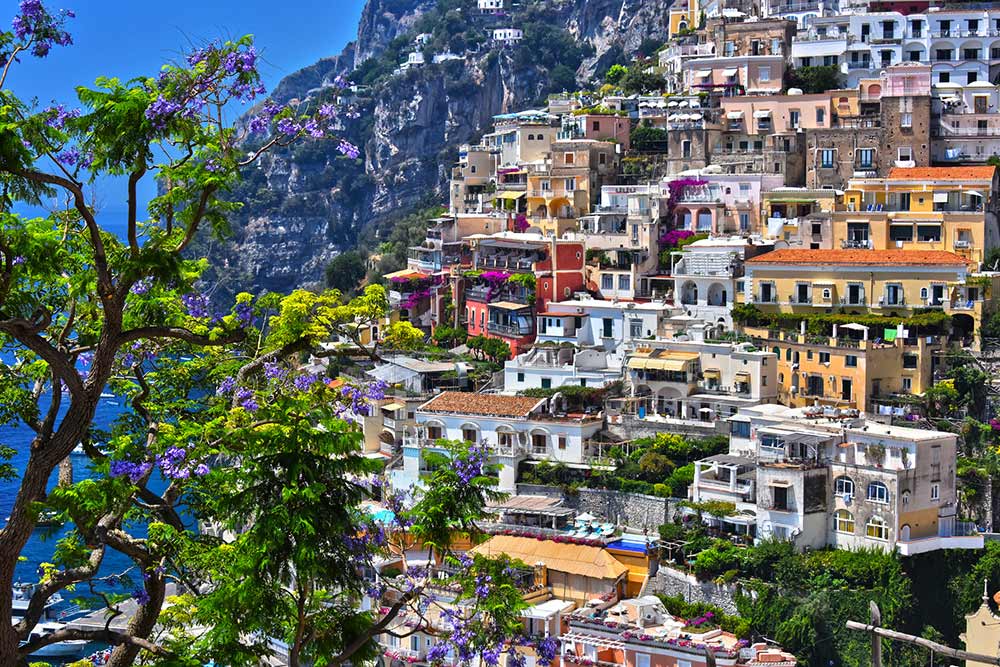 Absolute Italy - Customizing Italian Travel - City of Positano on Amalfi coast, Italy