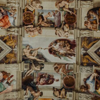 ceiling art of Sistine Chapel